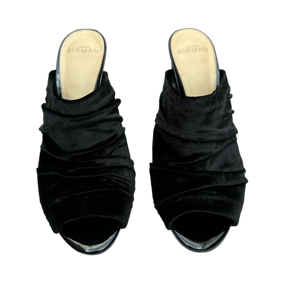 Alexandre Birman Black Velvet Heels - Picture 3 of 5